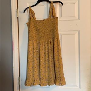 printed babydoll dress never worn